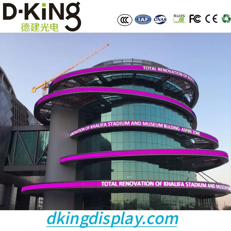 

Customizable LED Screen Durable Soft Module Media Creative Special-shaped LED display