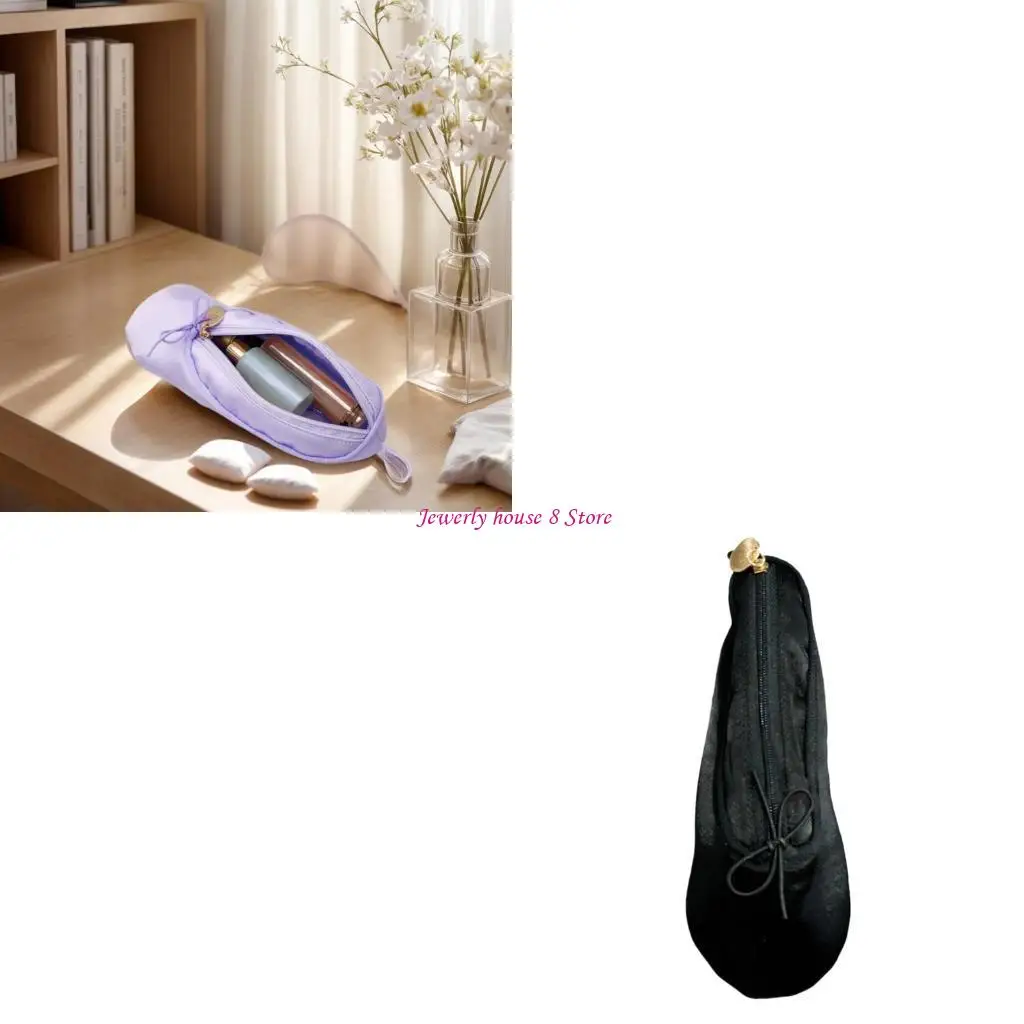 حذاء باليه مصنوع يدويًا على شكل قلم رصاص وملمس قماشي مناسب للمدرسة أو اللوازم المكتبية مع تفاصيل مطرزة #1