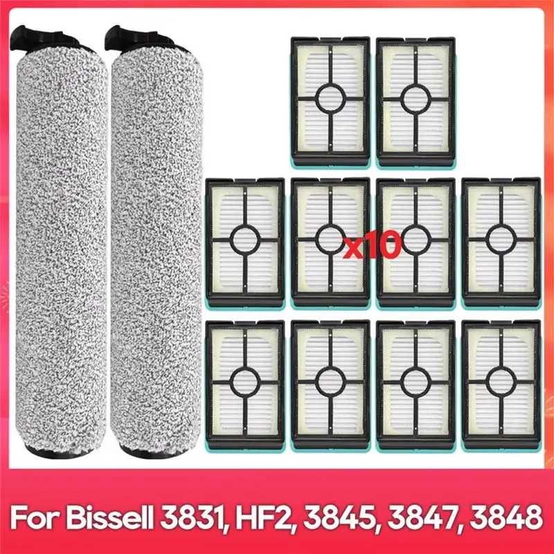 

Комплект для обслуживания пылесосов UNCL для Bissell Crosswave Hard Floor Expert 3831, HF2, 3845, 3847, 3848