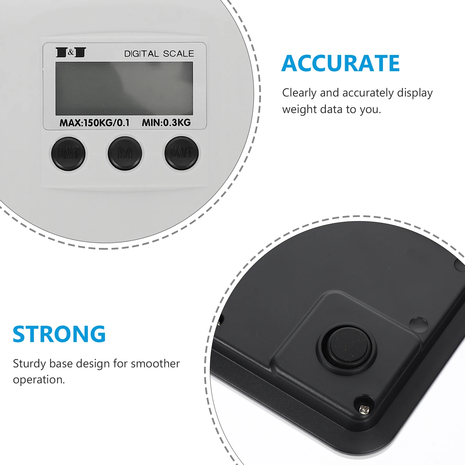 

Super Thin Baby Electronic 150Kg Digital Lcd Display Pet Weight Scale Flat For Infant Mother Puppy Cat Rabbit