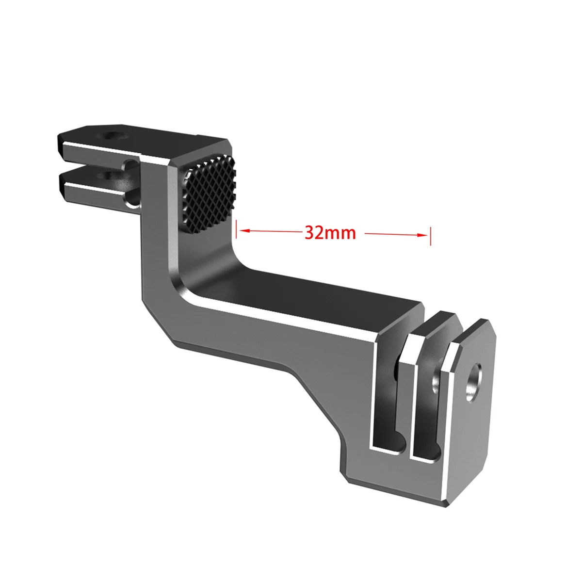 Actiecamera Verticale Beugel Verstelarm Adapter Voor Gopro Hero 12 11 10 9 Verticale Opname Eerste Weergave