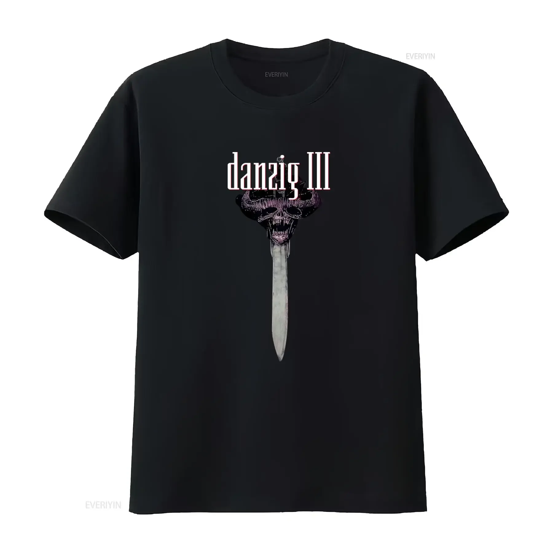 Vintage 1992 Danzig III Skull Sword T Shirt Xl How The Gods Kills vintage Washed fashion Top For Everyday Wear Soft Stylish