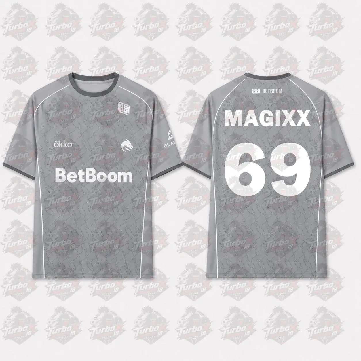 2026 New Team Spirit  Jersey Donk Magixx  Daily Training Apparel Men's And Women's Fan Summer Breathable Crew 3d T-shirt