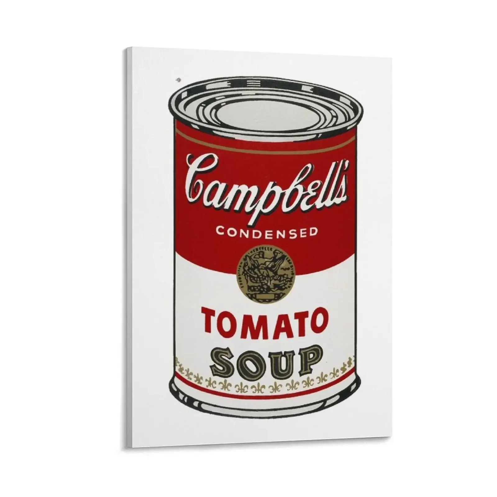 

Andy Warhol - Campbell’s Soup Tomato Soup Canvas Painting bedroom decor wall decoration