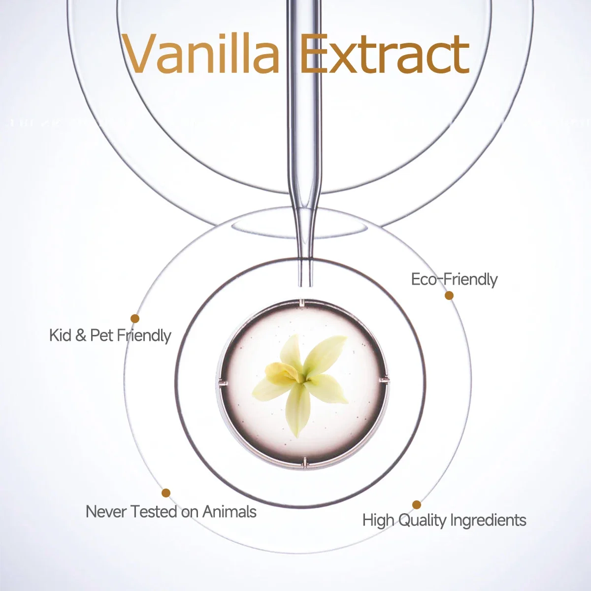 Vanilla Essential Oil For Face, SPU, Aromatherapy Diffuser, DIY Soap, Suitable For All Skin Types, Long-lasting Fragrance