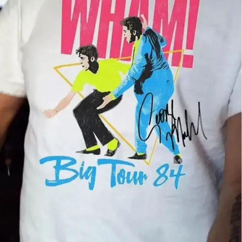 Vintage Wham Band Big Tour 84 Full Size S 2345XL shirt