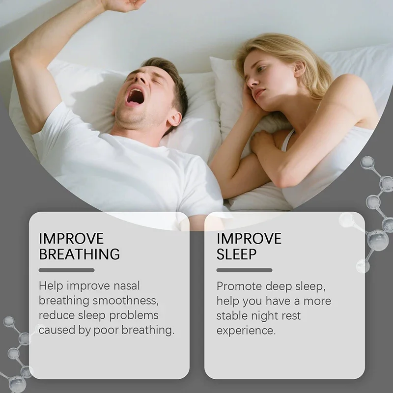 30Pcs Anti Snoring Sleep Strips Adhesive Tape Breathable Mouth Tape Sleep Accessories For Improving Sleep image 3