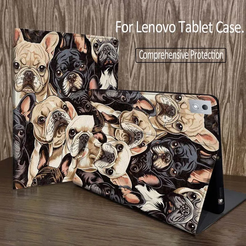 

Artistic dog illustration For Legion Xiaoxin Pad P12 Pro Y900 GT 2023 2025 12.1 12.7 14.5 inch Tablet Case