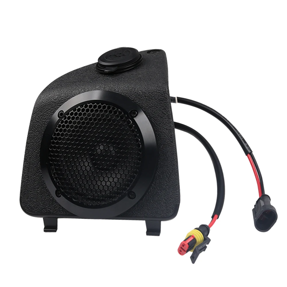 

For Vespa 300 250 GTS300 GTS Motorcycle Speakers Bluetooth Music Sound Audio Amplifier Horn System USB Charger