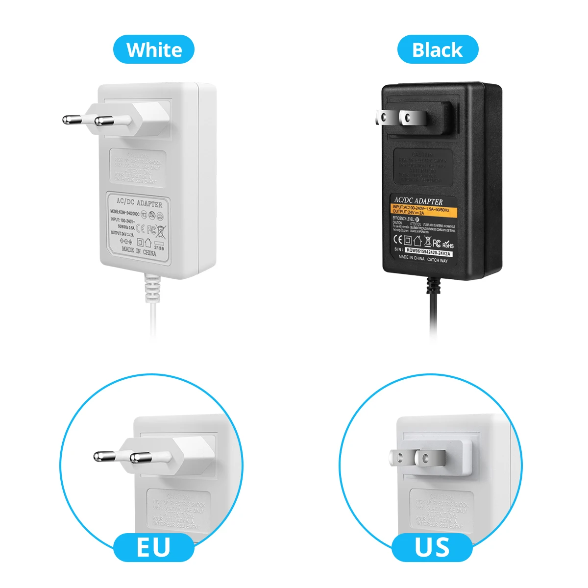 Lighting Transformer 220V to 24V Power Supply for Led Strip 24 V Switching Power Supply Source Adapter Led Lamp Driver Charger