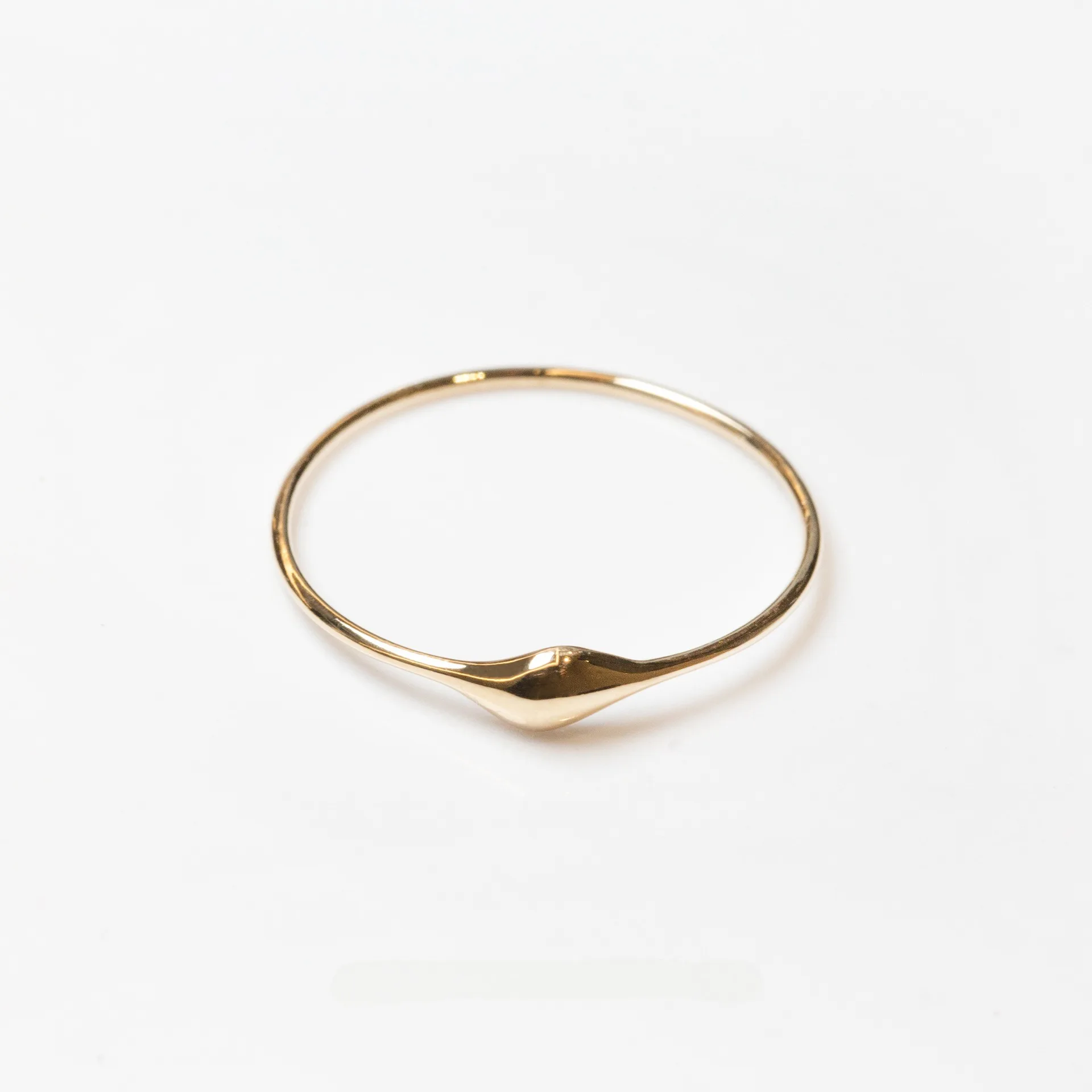 CCFJOYAS 925 Sterling Silver plain Rings for Women Metal wind Geometric circle Finger Ring Stackable Rings Jewelry