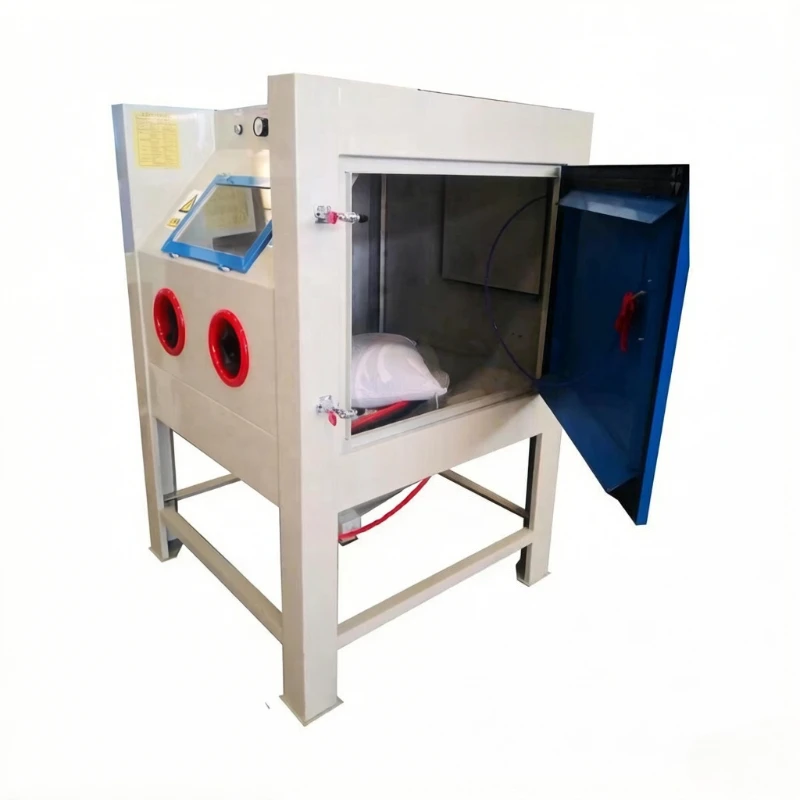 

Factory Direct Sales Sandblasting Machine For Cleaning Metal Mobile Sandblaster Sandblasting Pot dustless Blasting Machine