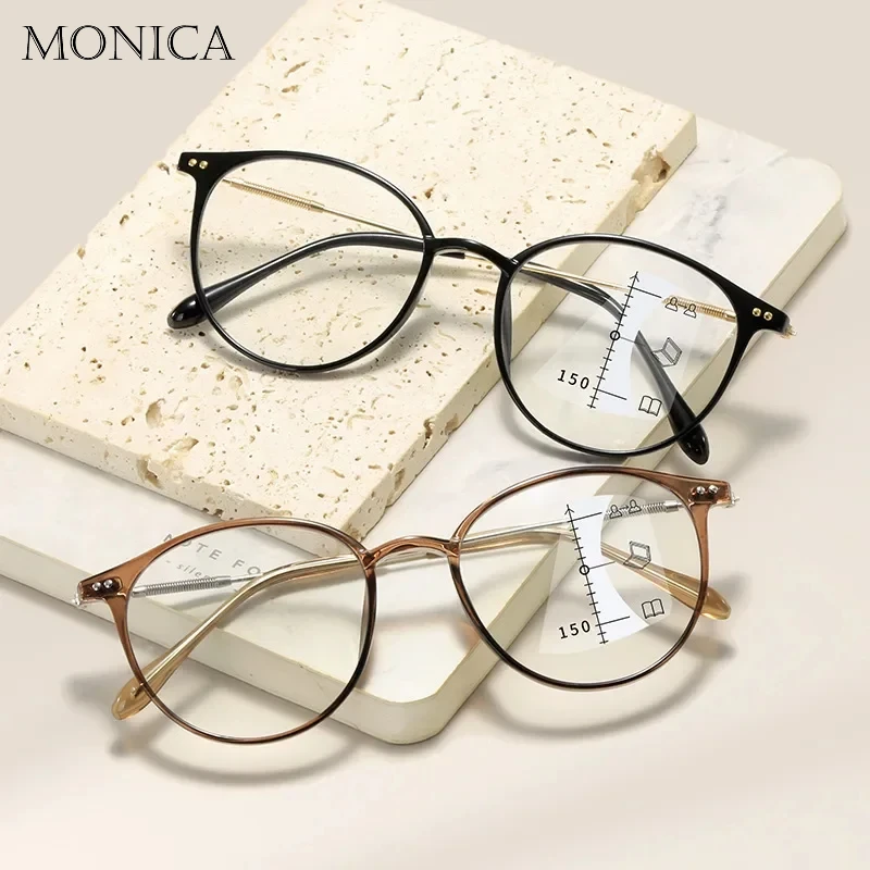 New Reading Glasses Female Anti-blue Light High-definition Fashion Glasses Anti-fatigue Men and Women High-end Hyperopia Glasses image 2