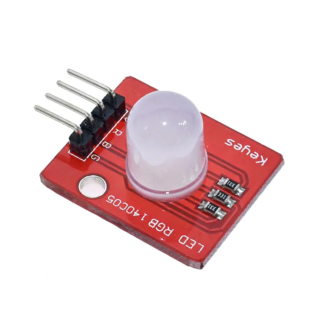 10mm RGB LED Module Super Bright Programmable Electronic Building Blocks LED Full Color Light Emitting Diode for Arduinos