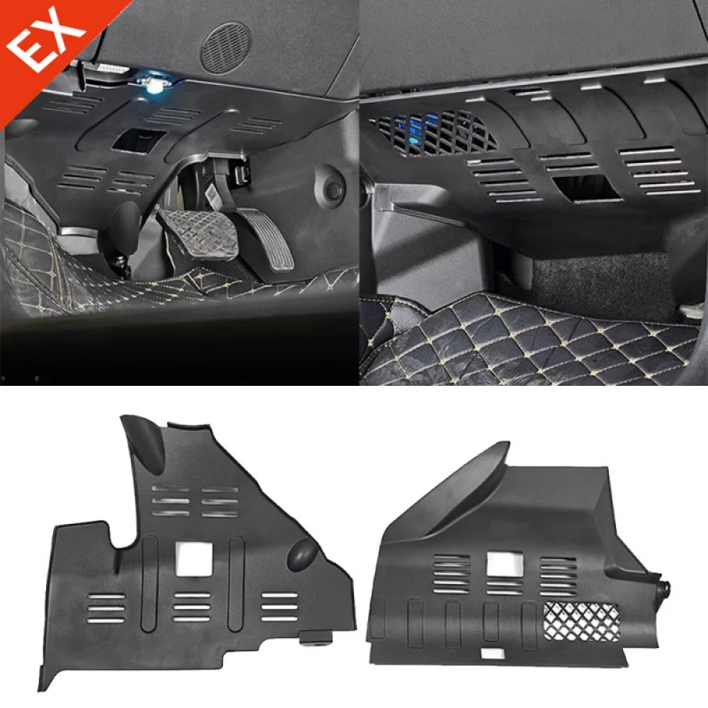 

For Chery Jetour Freedom T1 2025-2026 Black Accessories Car Passenger Board Anti Kick Board Copilot Computer Module Anti Board