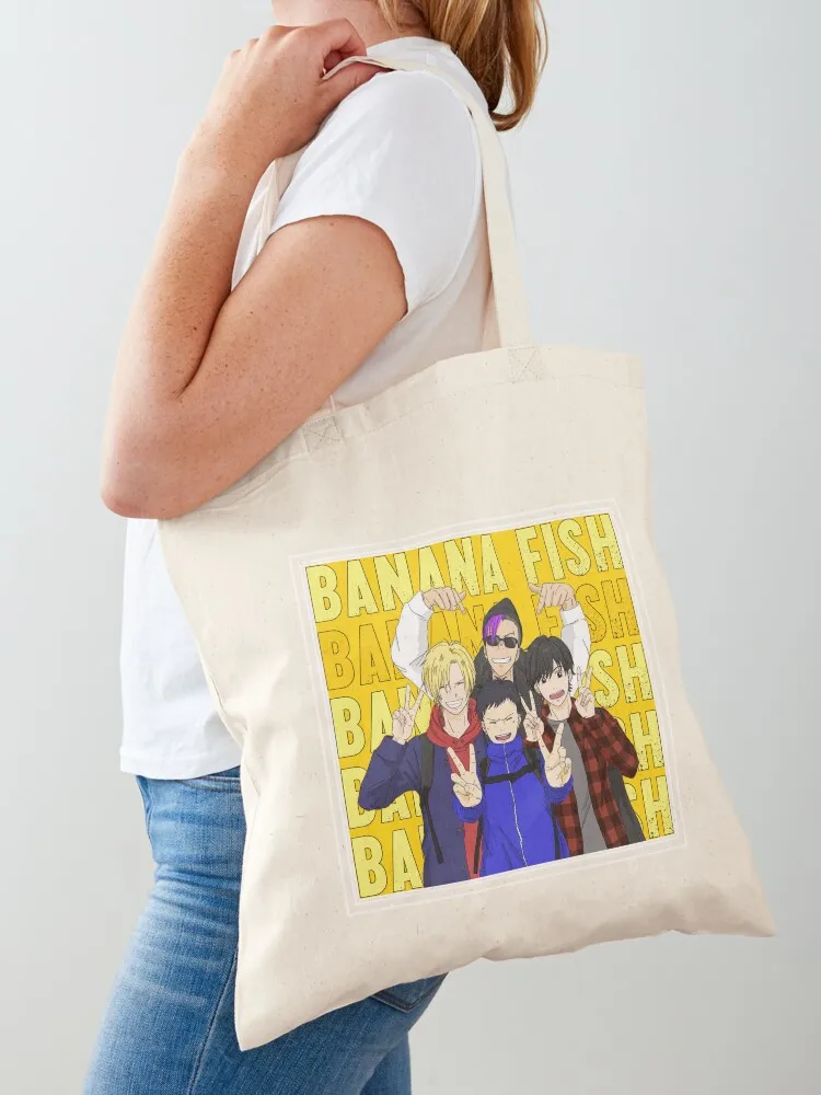 Banana Fish Gang Tote Bag Shopper Big bag custom bags