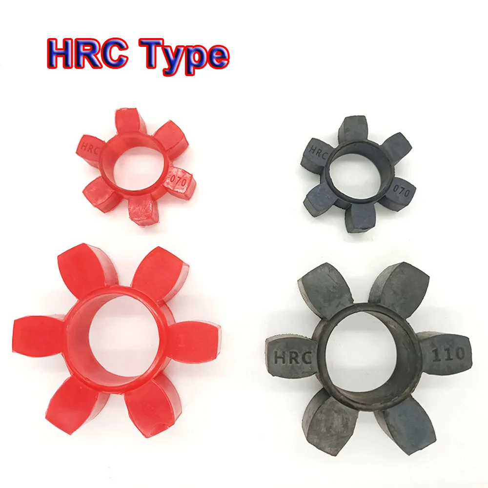 1Pcs HRC Type Plum Blossom Pad HRC Coupling Buffer Pad Rubber/Polyurethane(PU)  Hexagonal Elastic Shock Absorber Block