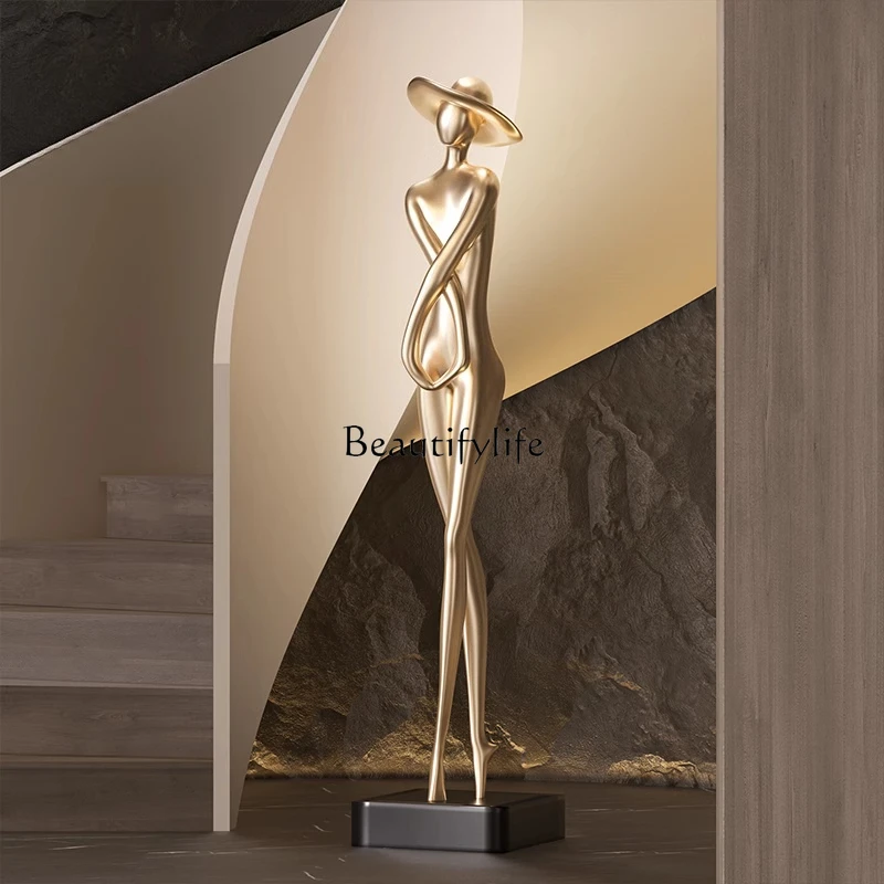 

55Light luxury high sense of high character entrance ornament living room TV cabinet decoration