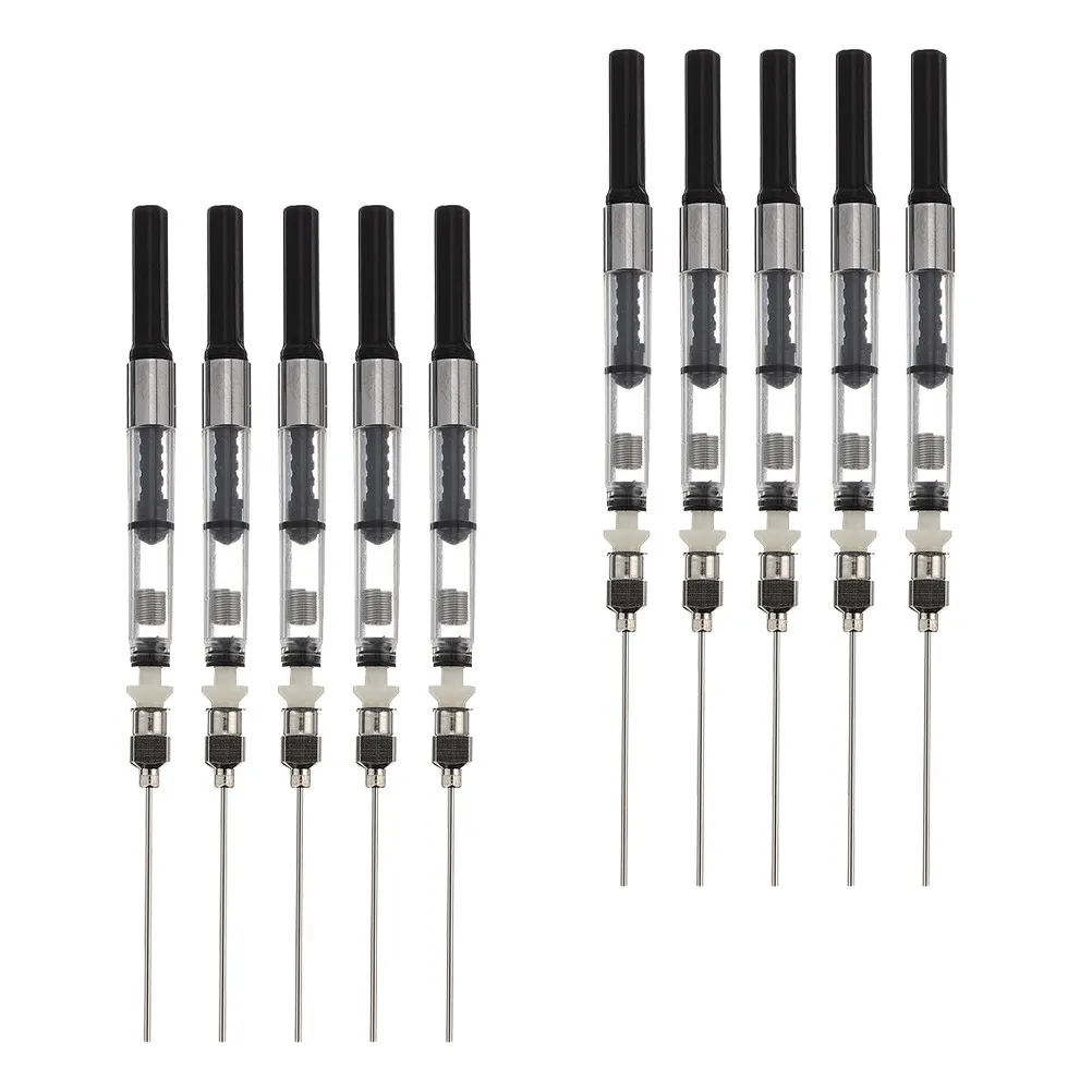 

10Pcs Inking Aid Fountain Pen Ink Absorber Premium Material Lightweight Portable Ink Fill Assistant for Students Teachers Office