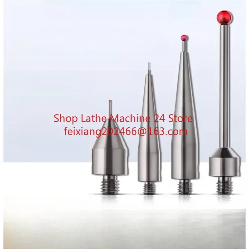 

CNC Coordinate M5 Measurement Needle Tungsten Carbide Rod Three-dimensional Ruby Ball Measuring Needle 1PC