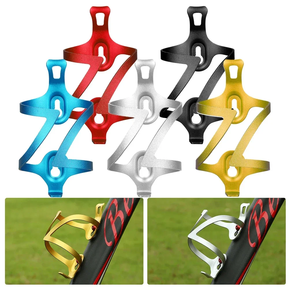 Holder Water Bottle Cage Colour Lightweight Part Road Smooth Edge Accessories Aluminum Alloy Bicycle Wear-resistance