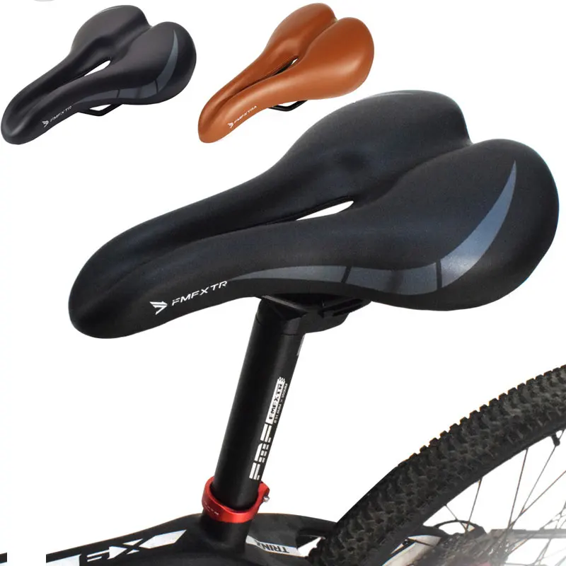 

Bike Seat Cushion - Gel Padded Bike Seat Cover for Men Women Comfort Extra Soft Exercise Compatible OutdoorIndoor Bike Saddles