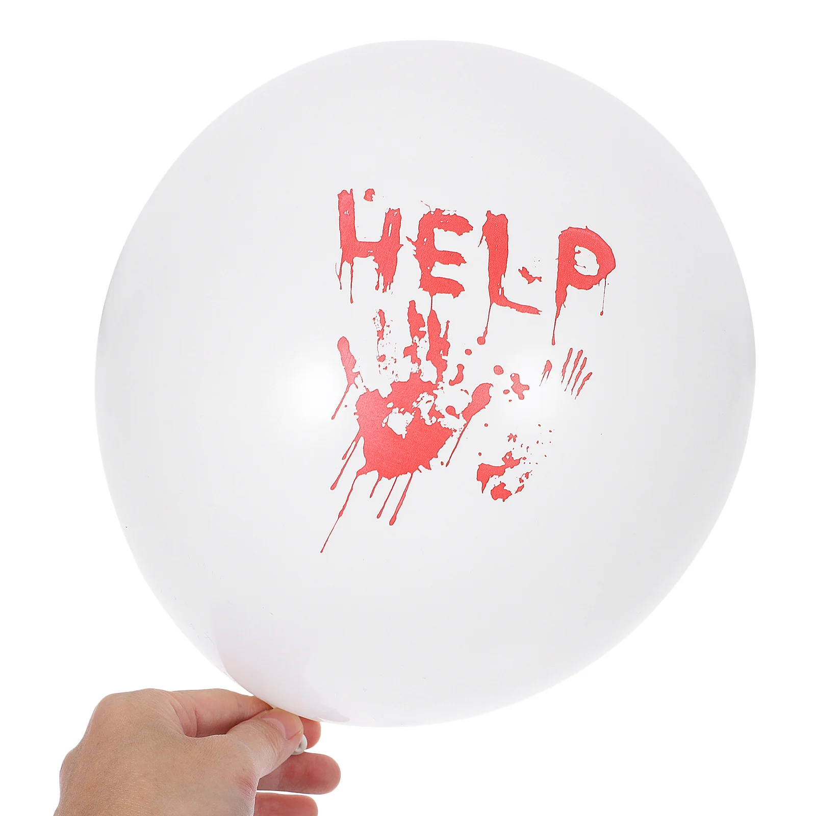 

100Pcs Bloody Handprint Balloons Scary Latex Halloween Party Decoration Horror Birthday Festival Supplies Halloween Balloons