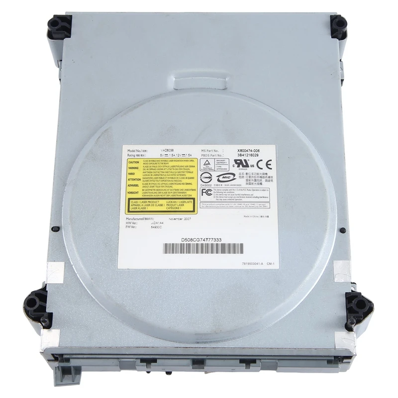 Replace CD/DVD Optical Drive DVD Drive For  360 Game Controller VAD6038 CD/DVD Player Reader