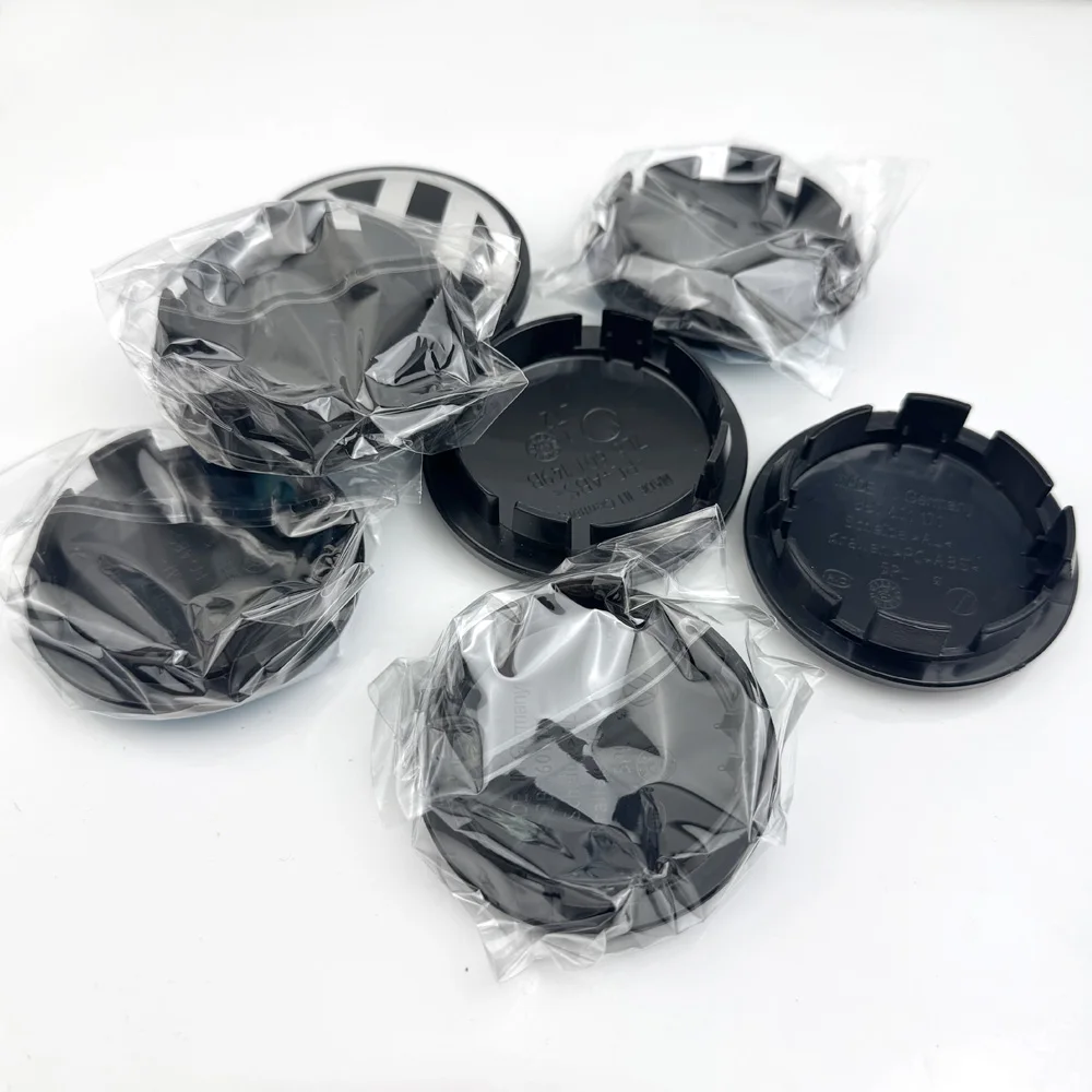 SSS for VW Golf 4 5 6 7 Mk4 MK5 Passat B8 B7 B5 Accessories 1J0601171 3B76011714pcs Wheel Center Caps 56mm 65mm 70mm 76mm Hubcap