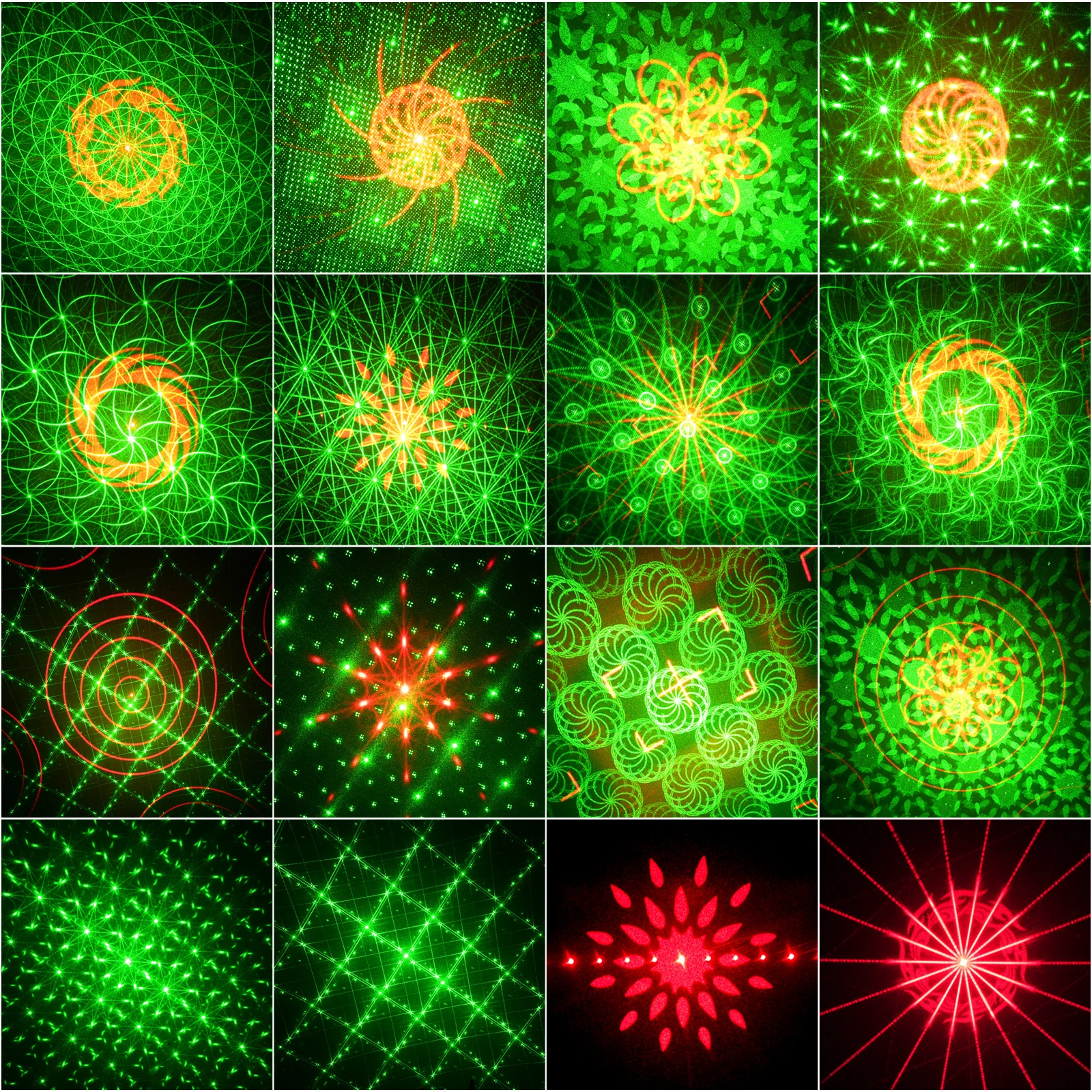 Datewink Stage Light Voice Control DJ Disco Light Stage Lighting Effect Projector Remote Control For Party Wedding Christmas Bar