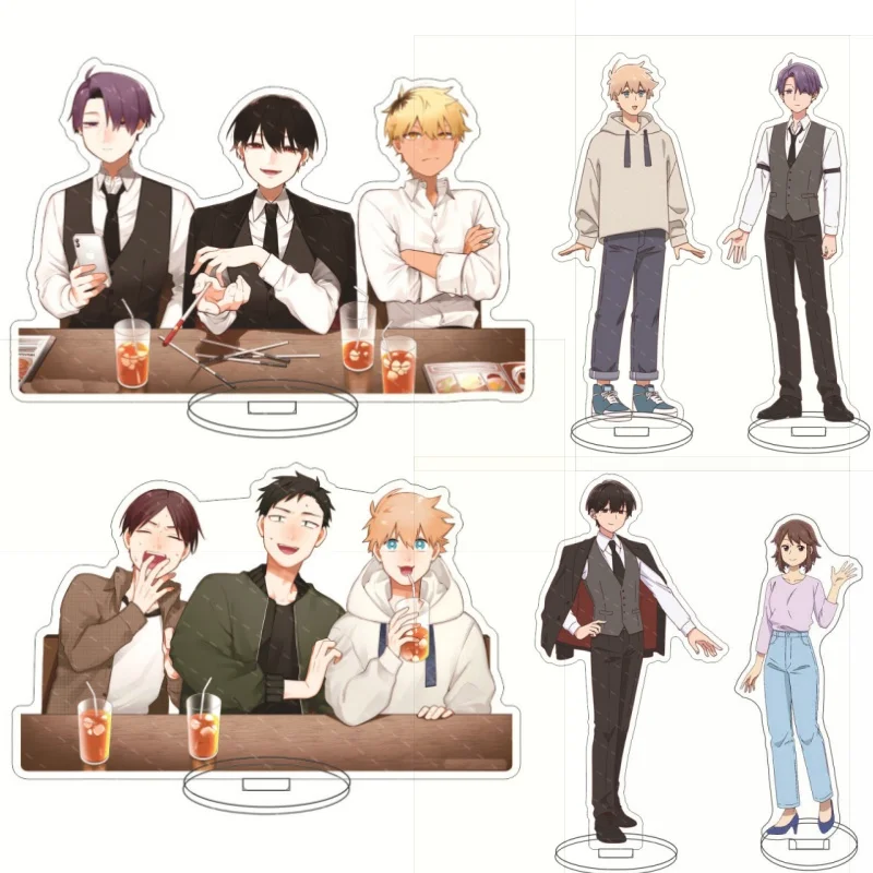 مصنع مخزن 15 سنتيمتر أنيمي Goukon ni Itta ra Onna ga Inakatta Hanashi Hiiragi Utena بالجملة الاكريليك حامل الشكل عرض لوحة #3