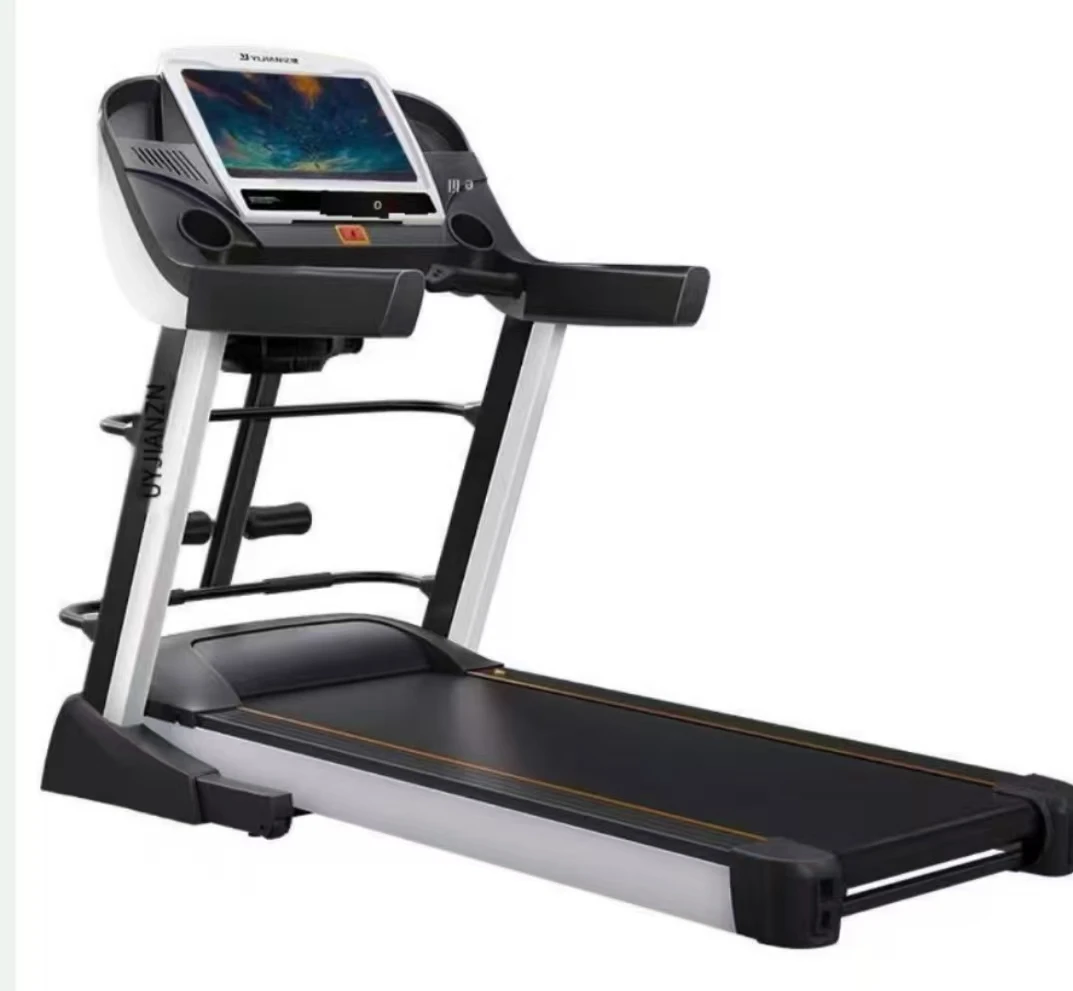 

Беговая дорожка для дома, умная наклонная ходьба, складной цветной экран, многофункциональная электрическая бесшумная дорожка для фитнеса