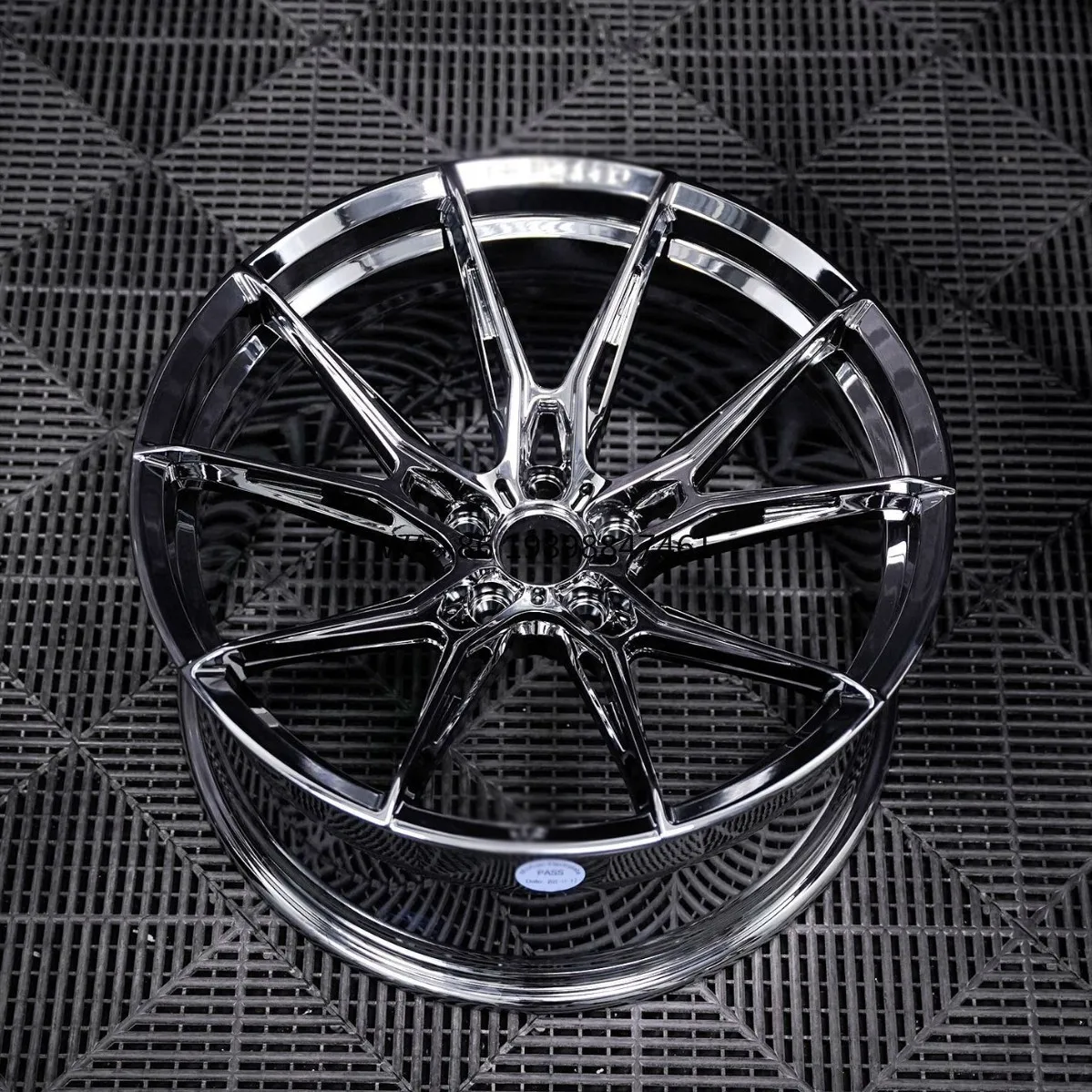 Ultra Gloss Black Chrome Concave Forged Wheels 18-22 Inch Premium Design for Most Sedans and Coupes forged wheels auto