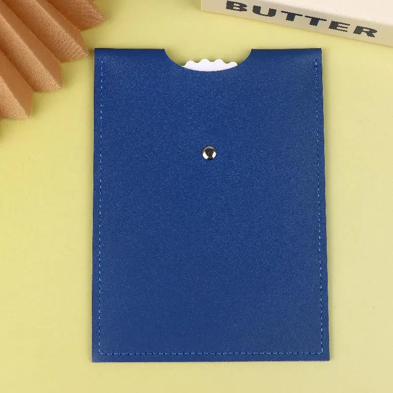 Picture 5: Blue PU Leather Parking Disc 4 Language Version Durable & Water-Resistant Arrival Timer For Car - Universal European Design