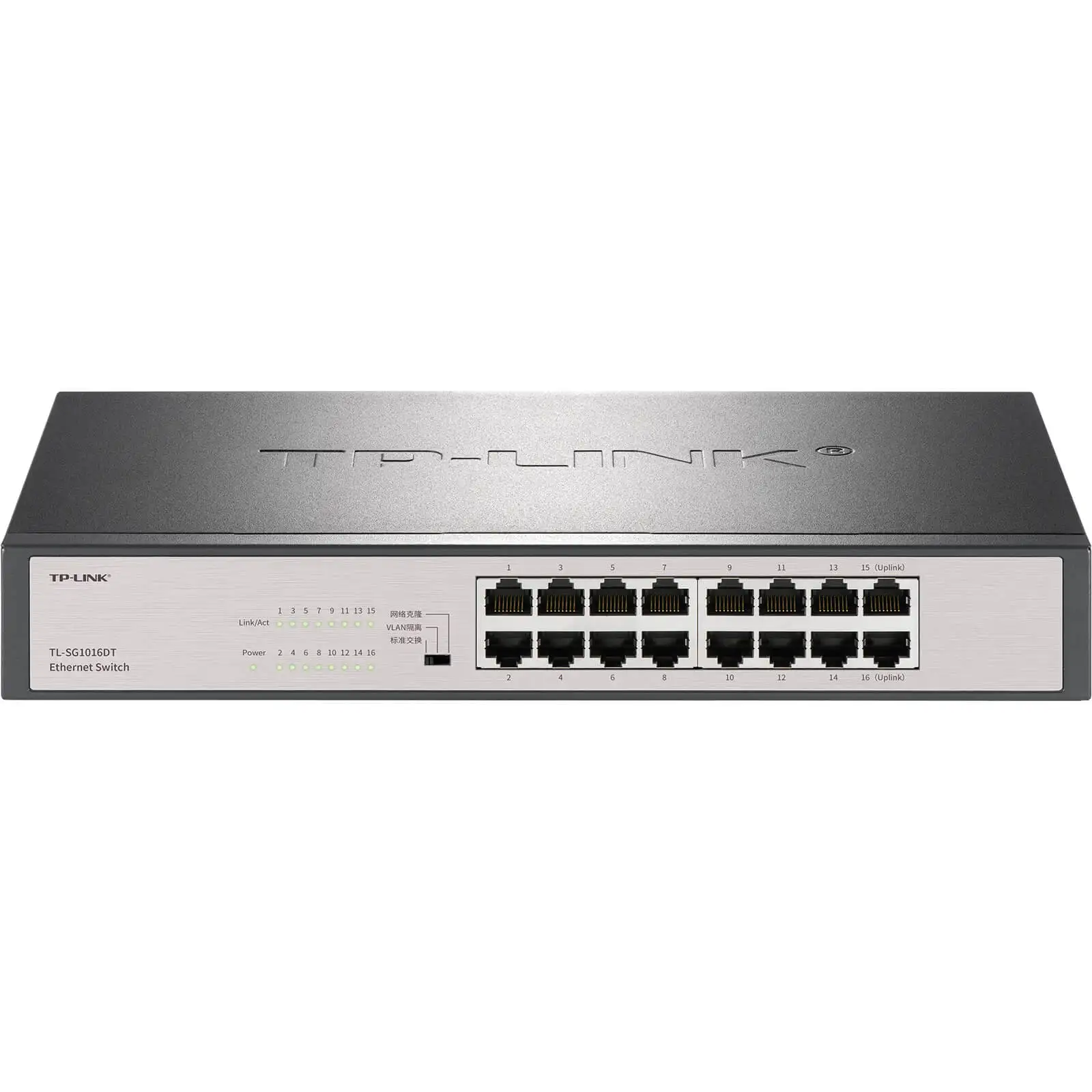 TP-LINK كامل جيجابت إيثرنت التبديل 16GE TL-SG1016T/SG1016DT 16 1000M منافذ RJ45 التكيف سطح المكتب التوصيل والتشغيل النسخة الصينية