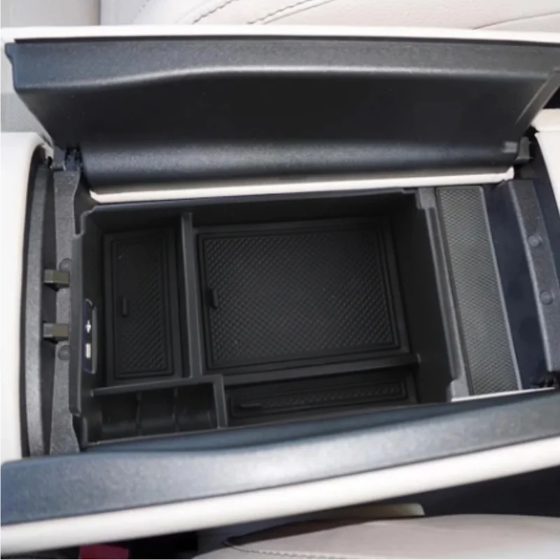 For Mercedes Benz GLE Class W167 V167 GLE350 450 2020-2023 Car Storage Box Central Console Organizer Container Armrest Box Tray