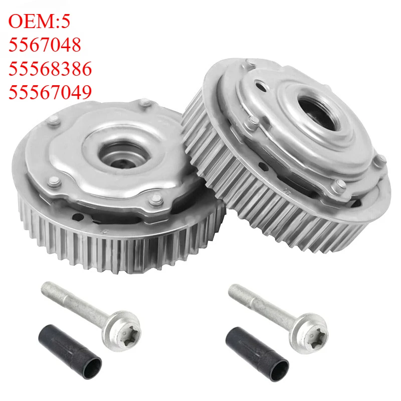 

Intake Exhaust Timing Camshaft Cam Gear For Chevrolet Aveo Cruze Pontiac Opel Vauxhall Astra Zafira 55567048 55567049 55568386