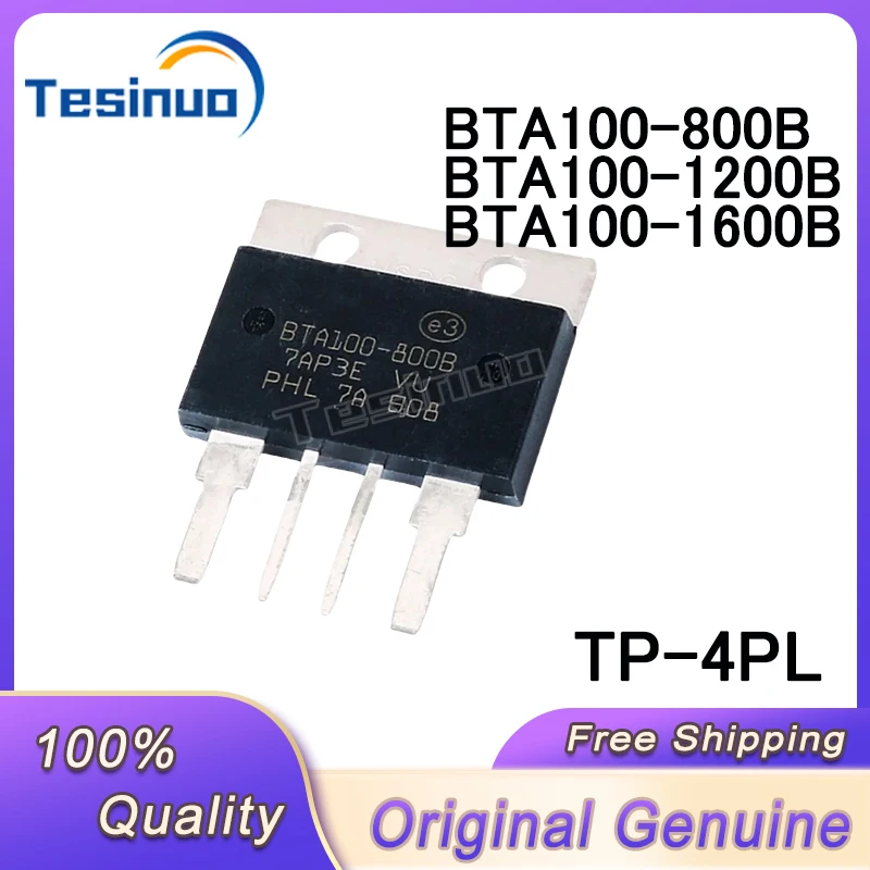 1/PCS New Original BTA100-800B BTA100-1200B BTA100-1600B Bidirectional thyristor  In Stock