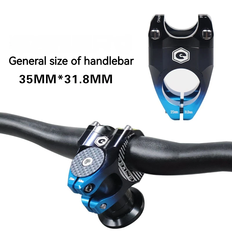

CNC Aluminum Bicycle Stems 31.8mm Mountain Gradient Color Bike Bridge Short Power 35mm Rod Handlebar Table Adjustable Stem