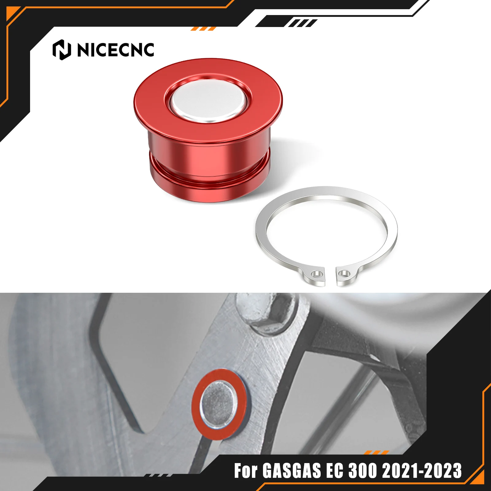 NICECNC For GasGas EC 300 2021-2023 EC 250 EC250F ECF 350 Speedo Odometer Rotor Magnet For KTM EXC 300 For Husqvarna TE 300