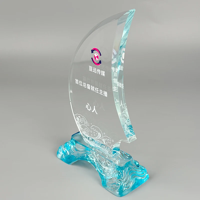 Lvshen Personalised Sailing Trophy Ideal Sailing Award Sailing Prize for Clubs and Events