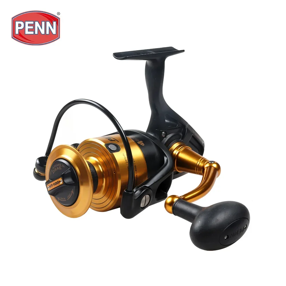 Nowy PENN SPINFISHER V SSV3500-10500 Spinningowy kołowrotek wędkarski 6BB w całości z metalu System łódź kołowrotek Makaralar koło Pesca