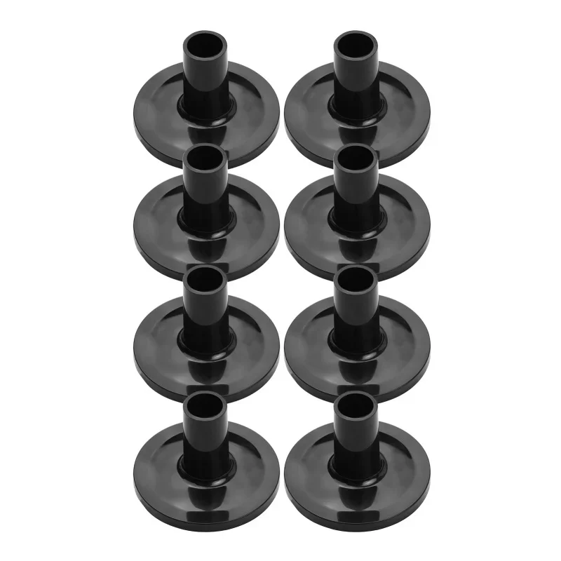 Anti Scratch Rubber Cymbal Sleeves 8Pcs Set Drum Replacement Protector Sleeves Percussion Instrument Hardware Parts