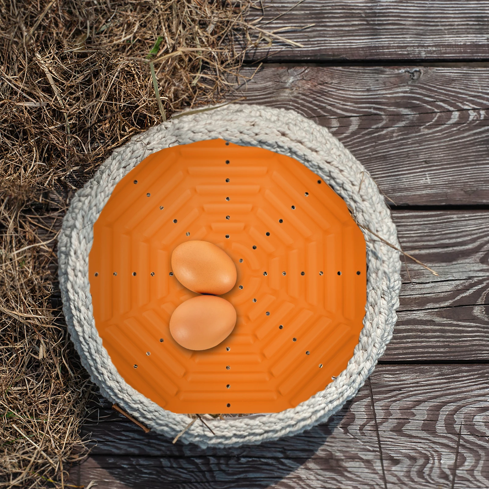 

Nesting Silicone Chicken Coffee Pad Bedding Liners Protection Silica Gel Pads for Eggs