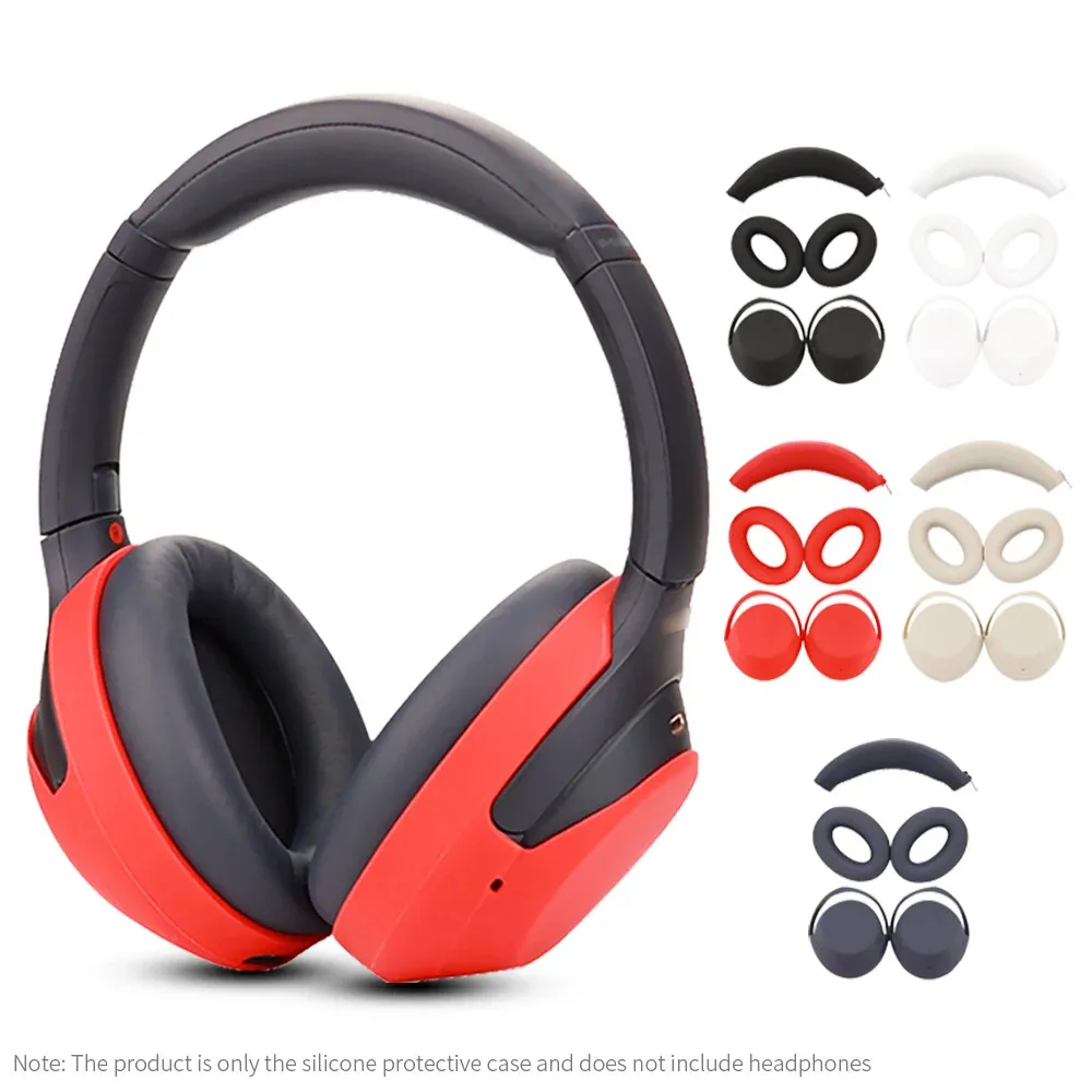 

for Sony WH-1000XM4 Headphone Silicone Protective Cover 1000XM4 Headset Headbeam Protection Sleeve