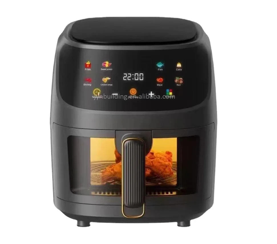 8L Digital Electric Air Fryer Frying Multi Function Cooker Home Small Kitchen Appliances Mini Chips Air Fryers