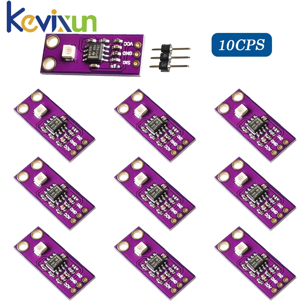 MCU-GUVA-S12SD UV sensor module The sunlight intensity sensor is highly sensitive