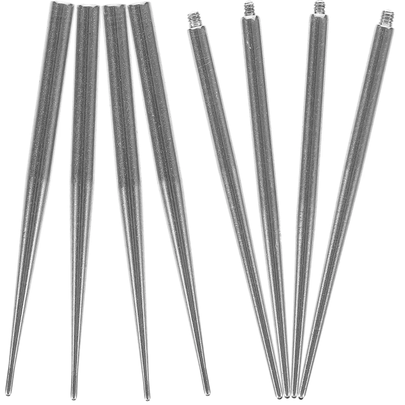 

8Pcs Premium Stainless Steel Piercing Taper Pin Simple Operation Body Piercing Changing Tool for All Piercings Ear Nose Lip