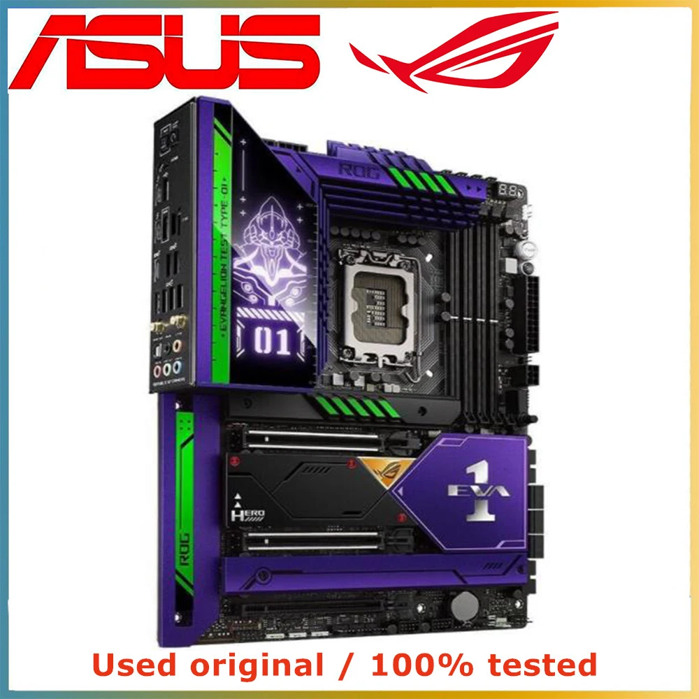 For ASUS ROG MAXIMUS Z690 HERO EVA Motherboard Socket LGA1700 CPU DDR4 6400+(O.C) Memory Z690 ATX Mainboard