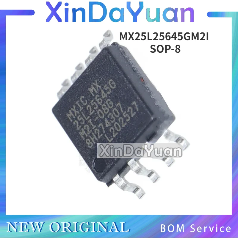 5 pcs MX25L25645GM2I-08G 25L25645GM2I  SOP-8 256Mbit  Memorizer